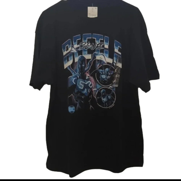 Blue Beetle Men's graphic T-shirts - Picture 1 of 6